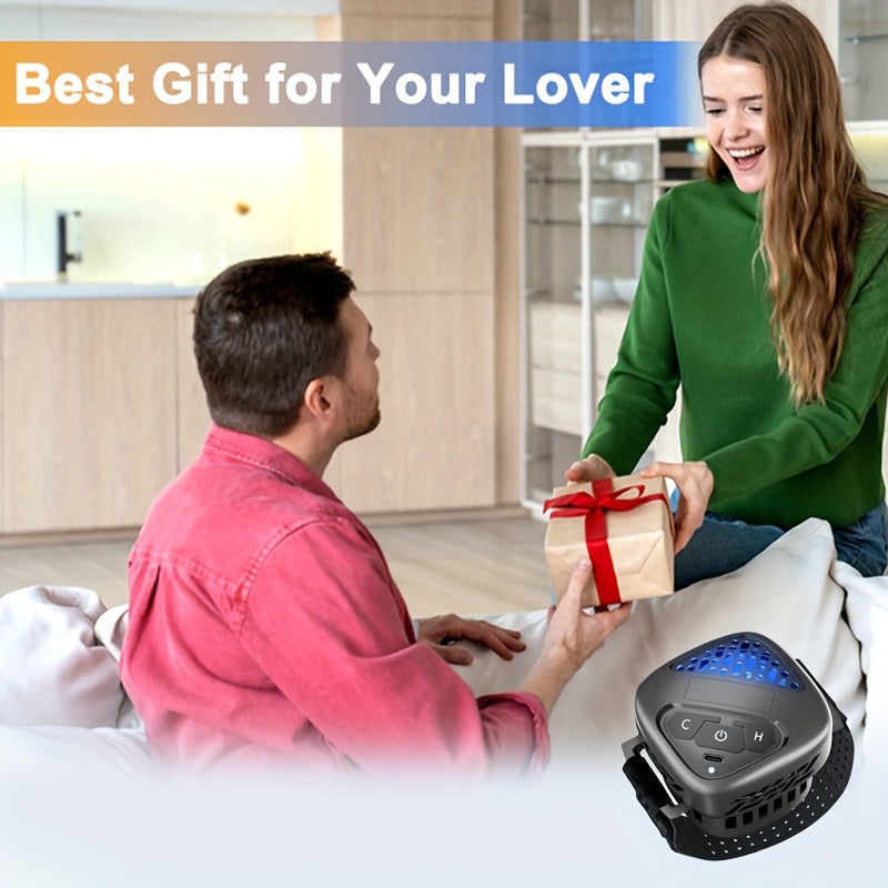 Portable Instant Cold, Hot And Contrast Therapy Machine, Exercise Recovery, Muscle Relaxation Machine, Used To Relieve Pain And Muscle Soreness, Ice Pack Device And Cordless Heating Pad, Battery 4000mAH, The Best Gift For Parents