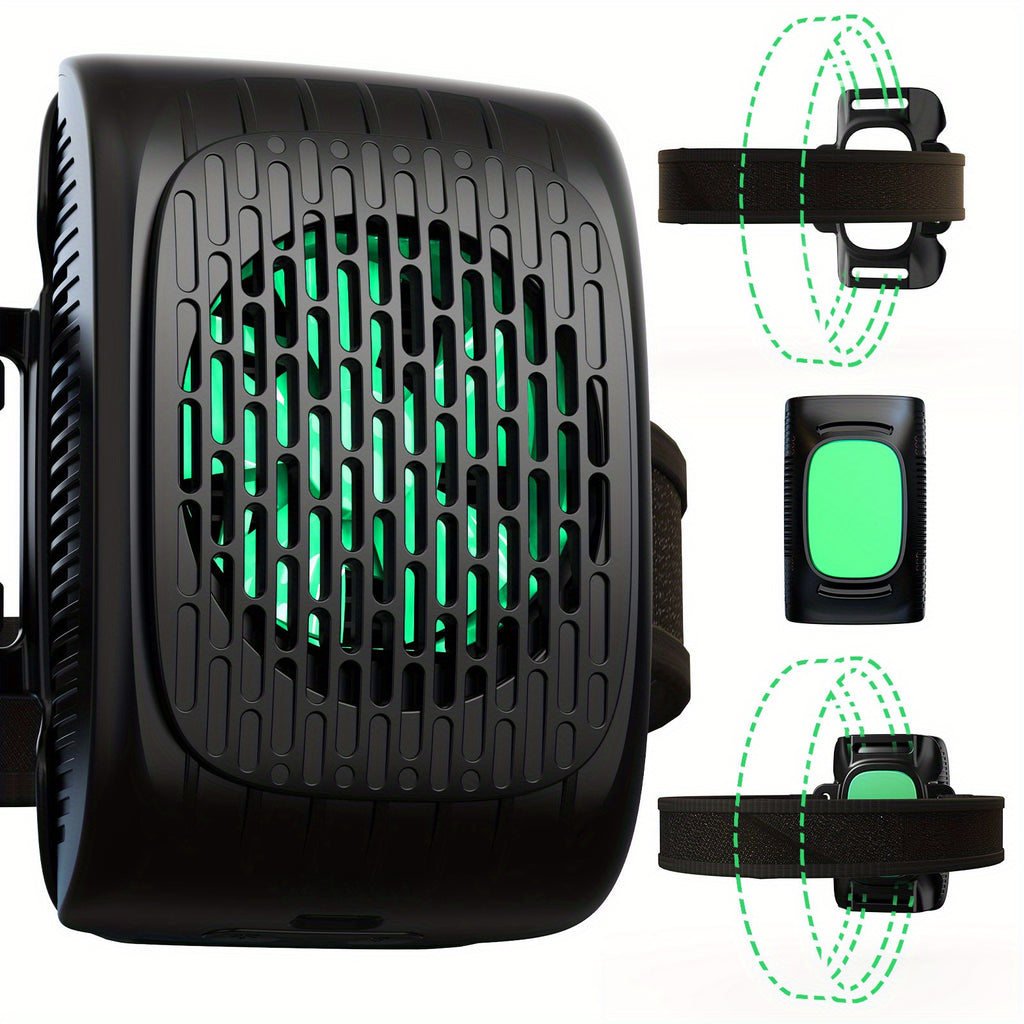 This Portable Device Provides Hot And Cold Compresses, Reaching The Desired Temperature in Just 3 Seconds, with a Battery Life of 120 Minutes. It Comes with Straps for Hands-Free Use.