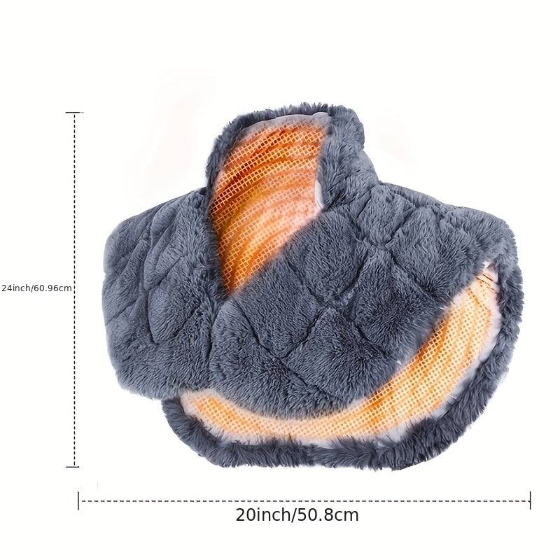 Heating Pad With 3 Times The Depth Of Warmth Shawl, Electric Heater, Weighted Instant Heating Pad Suitable For Neck And Shoulders, Heating Wrapping With 6 Heating Options And 4 Automatic Shut-off Timers, As A Christmas Gift For Mothers Blanket Shawl