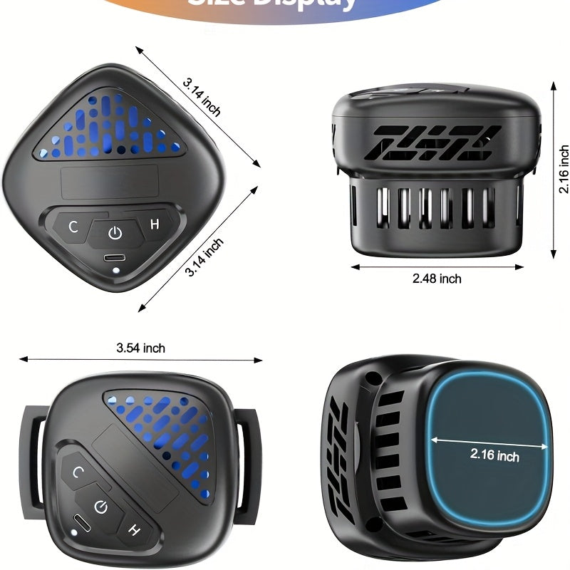 Portable Instant Cold, Hot And Contrast Therapy Machine, Exercise Recovery, Muscle Relaxation Machine, Used To Relieve Pain And Muscle Soreness, Ice Pack Device And Cordless Heating Pad, Battery 4000mAH, The Best Gift For Parents