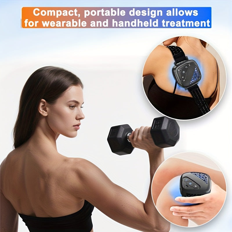 Portable Instant Cold, Hot And Contrast Therapy Machine, Exercise Recovery, Muscle Relaxation Machine, Used To Relieve Pain And Muscle Soreness, Ice Pack Device And Cordless Heating Pad, Battery 4000mAH, The Best Gift For Parents
