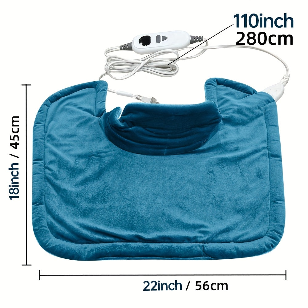 Graphene Blanket Shawl with 3 Times The Depth Of Warmth Shawl, Weighted Instant Heating Pad Suitable for Neck And Shoulders, Heating Wrapping with 6 Heating Options And 4 Automatic Shut-off Timers, As A Mother's Day Gift for Mothers Blanket Shawl
