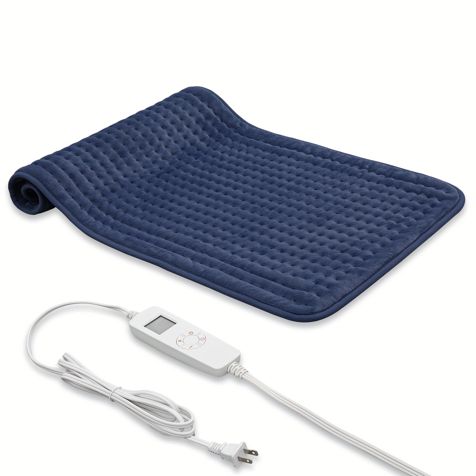 MONIBloom Electric Heating Pad Large 17" x 33" Heating Pad 6 Heat Settings and 30/60/90 Minutes Heating Pad Machine Washable Automatic Shut off